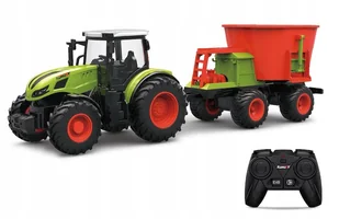 TRAKTOR ZDALNIE STEROWANY Z SIEWNIKIEM RUCHOME ELEMENTY GUMOWE KOŁA RC - Zabawki zdalnie sterowane - miniaturka - grafika 1