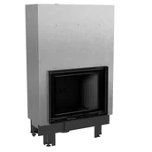 Wkłady kominkowe - Wkład kominkowy MBZ gilotyna V2 czarny termotec - miniaturka - grafika 1