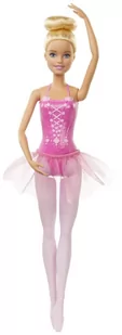 Barbie, Baletnica, lalka blondynka, różowy kostium - Lalki dla dziewczynek - miniaturka - grafika 1