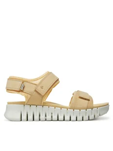 ECCO Sandały Gruuv Sol W 21310302710 Żółty - Sandały damskie - miniaturka - grafika 1