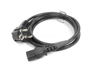 Gembird KABEL ZASILAJĄCY STRAIGHT 1.8M. (PC-186) - Kable miedziane - miniaturka - grafika 1