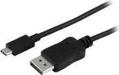 Kable USB - Kabel USB StarTech USB-C - DisplayPort 1 m Czarny CDP2DPMM1MB - miniaturka - grafika 1