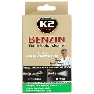 Środek do czyszczenia układu silników benzynowych BENZIN 50 ml K2 - Kosmetyki samochodowe - miniaturka - grafika 1