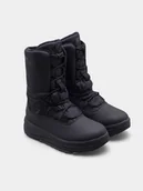 Śniegowce damskie - Buty Damskie Zimowe Śniegowce 4F 4Fraw24Fsbsf012-20S Czarny - miniaturka - grafika 1
