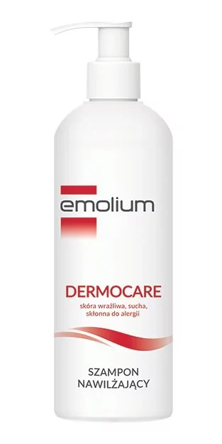 Emolium DERMOCARE szampon nawilżający do suchej skóry głowy 400 ml  PER-EMO-32-0009 - Ceny i opinie na Skapiec.pl