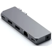 Huby USB - SATECHI SATECHI Pro Hub Mini Space Gray | MacBook Pro M1 ST-UCPHMIM - miniaturka - grafika 1