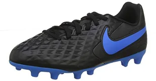 Nike Chłopięce legenda 8 Club Fg/Mg buty piłkarskie, Czarna czarna niebieska czapka 004-28.5 EU - Czapki dla dzieci - miniaturka - grafika 1