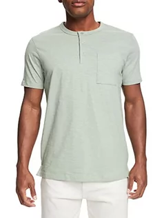 Koszulki męskie - ESPRIT T-shirt męski, 346/Light Khaki 2, M - grafika 1