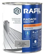 Farby zewnętrzne - Farba na dach Rafil Radach szary okienny RAL7040 0,75l - miniaturka - grafika 1