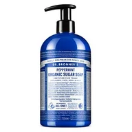 Mydła - Organic DR. BRONNER'S Mydło Sugar Soap Miętowe , Dr. Bronners, 710 ml - miniaturka - grafika 1