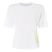 Koszulki i topy damskie - Biały T-shirt damski Calvin Klein Performance, Rozmiar S - miniaturka - grafika 1