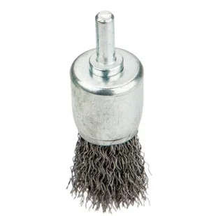 VERTO Szczotka druciana pędzelkowa z trzpieniem 24 mm - Akcesoria do elektronarzędzi - miniaturka - grafika 1