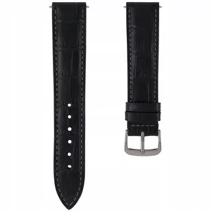 Nowy Oryginalny Pasek Skórzany Zeppelin Czarny Czarny 20 Mm - Akcesoria do zegarków - miniaturka - grafika 1