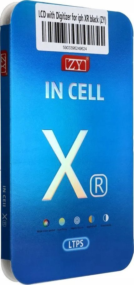 Partner Tele.com Wyświetlacz do iPhone Xr z ekranem dotykowym czarnym ZY-LTPS