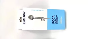 Kuchinox Kuchinox Foca Punktowy zestaw prysznicowy natynkowy chrom NKO00AD - Zestawy prysznicowe - miniaturka - grafika 2