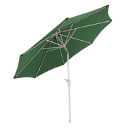 Parasole ogrodowe - Parasol ogrodowy N19, parasol ogrodowy, Ø 3 m, regulowany, poliester/aluminium 5 kg ~ zielony - miniaturka - grafika 1