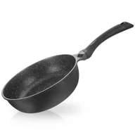Patelnie - Patelnia granitowa głęboka wysoka GRANDE 28 cm - miniaturka - grafika 1