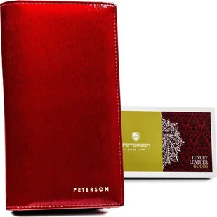 Peterson Elegancki portfel damski na magnes Peterson NoSize - Portfele - miniaturka - grafika 1