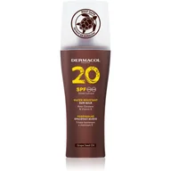 Balsamy i kremy do opalania - Dermacol Water Resistant Sun Milk wodoodporne mleczko do opalania w sprayu SPF20 200ml - miniaturka - grafika 1