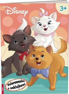 Disney Classic. Kolorowanka z naklejkami - książka - Literatura popularno naukowa dla młodzieży - miniaturka - grafika 1
