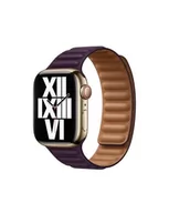 Akcesoria do smartwatchy - Apple pasek do Apple Watch 38/40/41 mm z karbowanej skóry rozmiar S/M - ciemna wiśnia - miniaturka - grafika 1