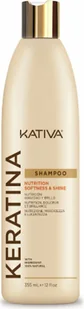 Odżywczy szampon Kativa Keratin 355 ml - Szampony do włosów - miniaturka - grafika 1