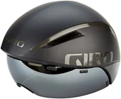 Kaski rowerowe - Giro Kask czasowy Aerohead Mips matte black titanium 768686729010 - miniaturka - grafika 1