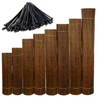 Akcesoria do ogrodzeń - Mata wiklinowa 150x300 + opaski do montażu / OGRODZENIA WIKLINOWE - miniaturka - grafika 1