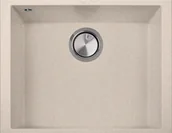 Zlewozmywaki - Zlew PLADOS ONE 5610-U JASNY BEŻ (avena 94) (ON5610ST94) - miniaturka - grafika 1