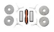 Końcówki do szczoteczek elektrycznych - Zestaw akcesoriów do XIAOMI S10+ X10+ X20+ filtry szczotki mopy - miniaturka - grafika 1