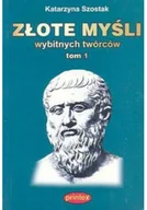 Poezja - Złote myśli wybitnych twórców tom 1 - miniaturka - grafika 1