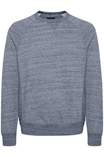 Blend BHAlton Crew Neck bluza męska z okrągłym dekoltem, Dark Navy Blue (74645), S - Bluzy męskie - miniaturka - grafika 1