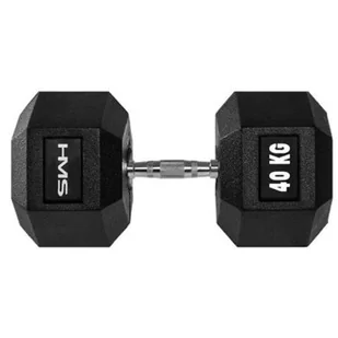 HMS Hantla gumowana Hex Pro 40 kg 17-66-127 - Hantle i ciężarki - miniaturka - grafika 1