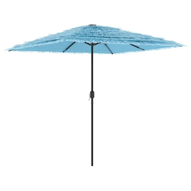 Parasol ogrodowy niebieski 248x248x248 cm