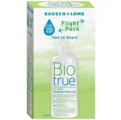 Płyny do soczewek kontaktowych - Bausch&Lomb amp Lomb Płyn Biotrue Flight Pack 100 ml - miniaturka - grafika 1