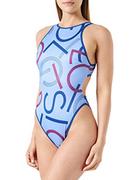 Stroje kąpielowe - sloggi Shore damski kostium kąpielowy, Lilac - Light Combination, M - miniaturka - grafika 1