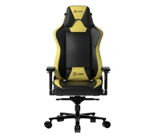 Lorgar Base 311 Gamingowy do 150kg Skóra ECO Czarno-żółty - Fotele gamingowe - miniaturka - grafika 1