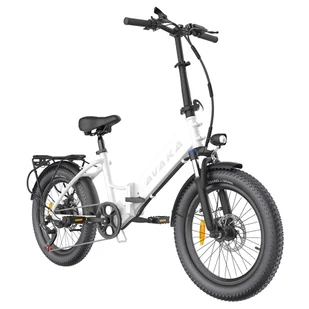 AVAKA K300 Folding Electric Bike  350W Motor  36V 16Ah Battery  20*3 0 inch Tires  31km/h Max Speed  100km Range  Front - Rowery elektryczne - miniaturka - grafika 1