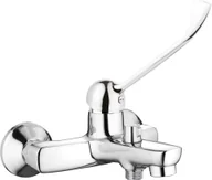 Baterie wannowe i prysznicowe - Deante Bateria wannowa ścienna z dźwignią Clinic Boro chrom BMO_010C - miniaturka - grafika 1