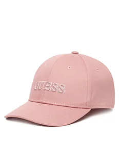 Guess Czapka z daszkiem AW5360 COT01 Różowy - Czapki damskie - miniaturka - grafika 1