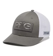 Czapki damskie - Columbia Unisex Pfg Mesh™ Haki Czapka z daszkiem Czapki wędkarskie Titanium/Silver S-M - miniaturka - grafika 1