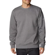 Bluzy sportowe męskie - Bluza Columbia Tumalo Creek Crew 2031271023 - szara - miniaturka - grafika 1