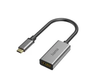 Złącza, przejściówki, adaptery - Hama 200303 USB-C do HDMI Ultra 8K - miniaturka - grafika 1