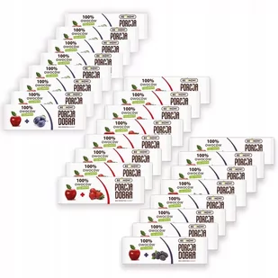 Porcja Dobra baton MIX 3 smaków 16 g x 24 sztuk - Płatki śniadaniowe i musli - miniaturka - grafika 1