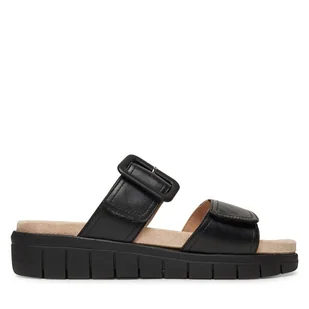 Klapki Caprice 9-27203-44 Czarny - Klapki i japonki damskie - miniaturka - grafika 1