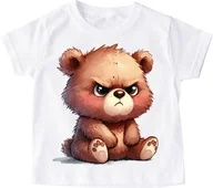 Koszulki dla dziewczynek - koszulka dla dziecka angryanimals5 - miniaturka - grafika 1