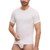 Koszulki męskie - Falke Crew-Neck Undershirt — White - miniaturka - grafika 1