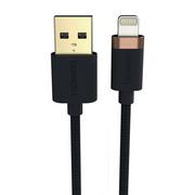 Kable USB - Duracell Kabel USB do Lightning 0.3m czarny - miniaturka - grafika 1