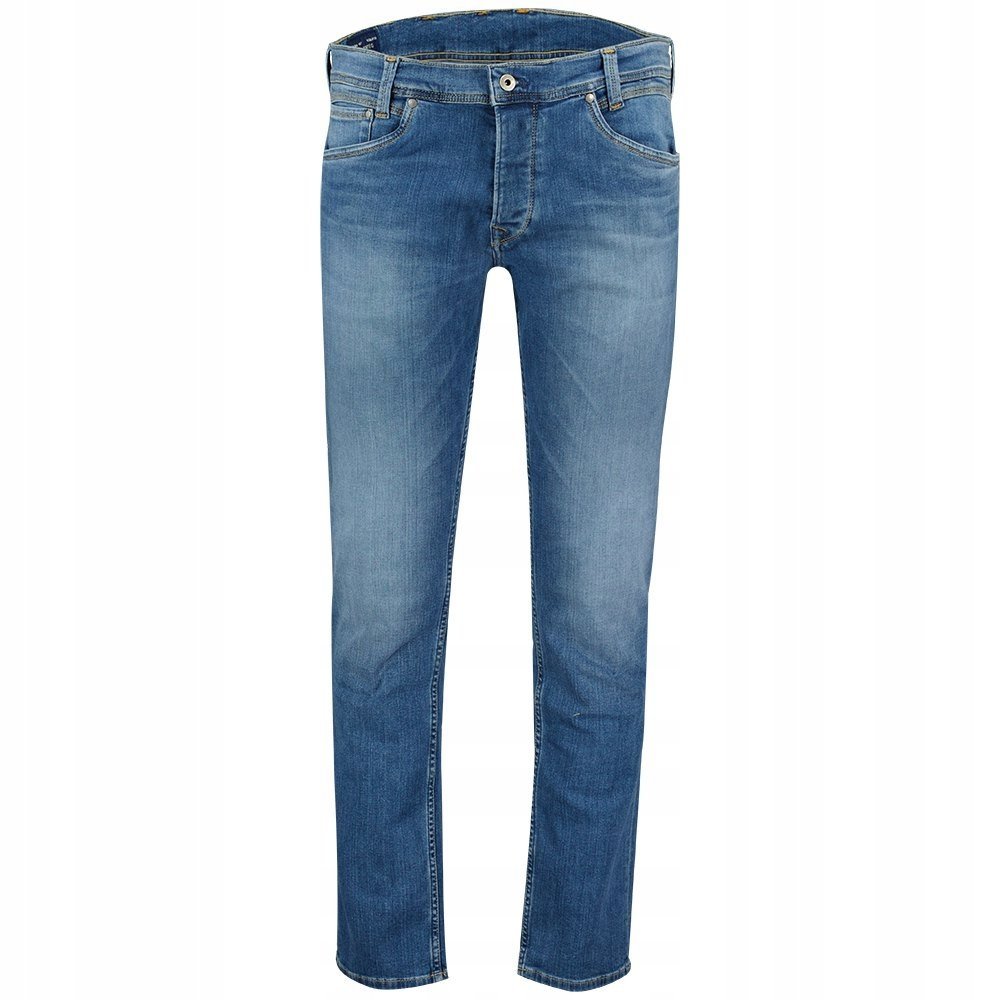 PEPE JEANS JEANSY NIEBIESKIE MĘSKIE PROSTE 33/32 1Z0C2_D* T4A