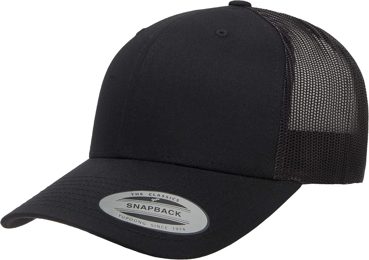 CZAPKA Z DASZKIEM MĘSKA RETRO TRUCKER DWUKOLOROWA